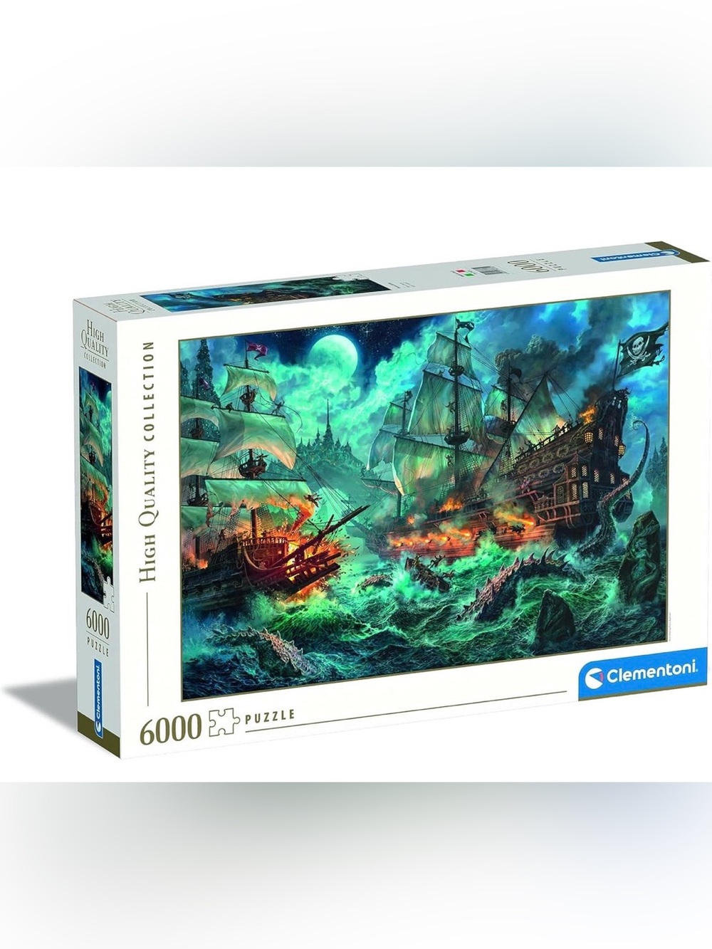 6000-Piece Ocean Battle Jigsaw Puzzle